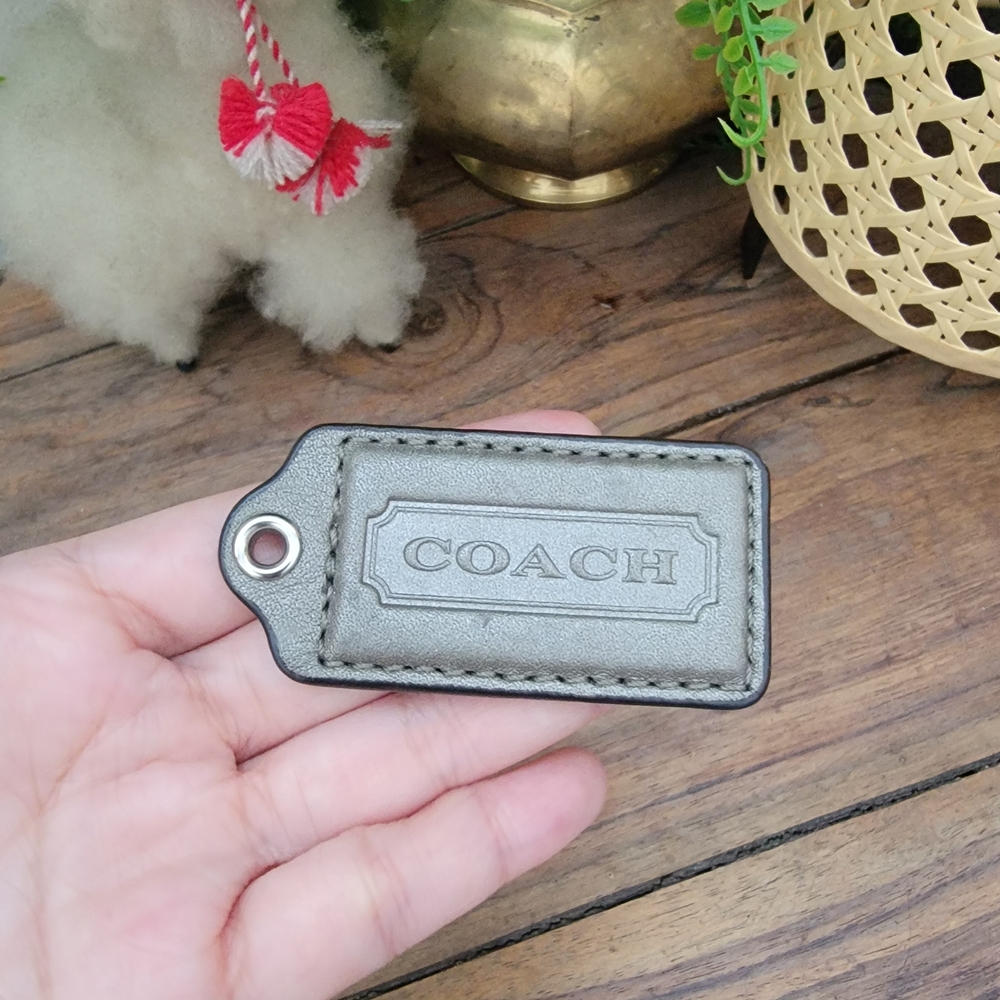 Coach Hang Tag Bag Charm Pendant